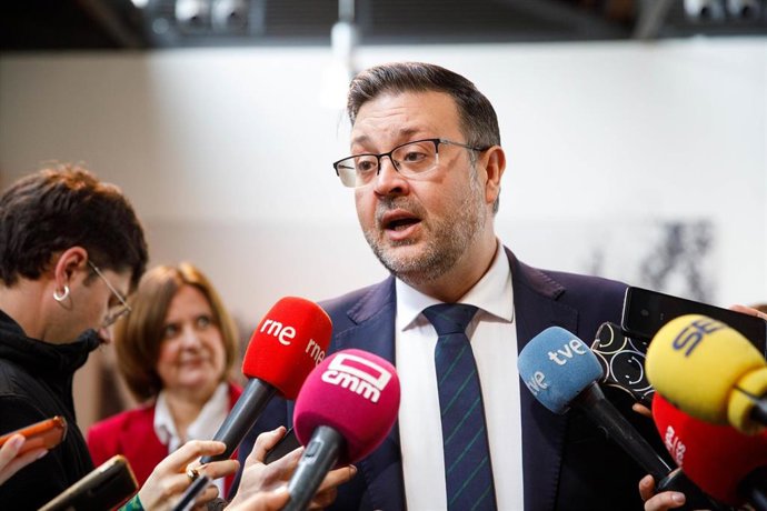 El consejero de Eduación, Cultura y Deportes, Amador Pastor