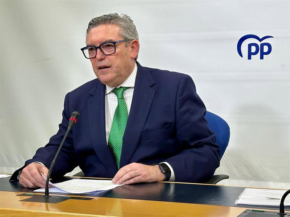 El vicepresidente de las Cortes de Castilla-La Mancha y vicesecretario de Institucional del PP-CLM, Santiago Lucas-Torres.