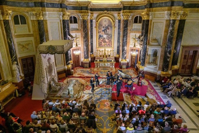 Concierto en la Real Capilla. Palacio Real de Madrid