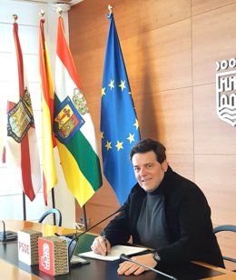 El concejal del PSOE Kilian Cruz