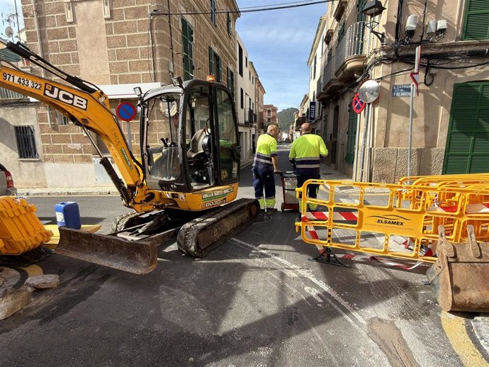 Andratx acondicionará y ampliará las aceras de acceso a la plaza de España.
