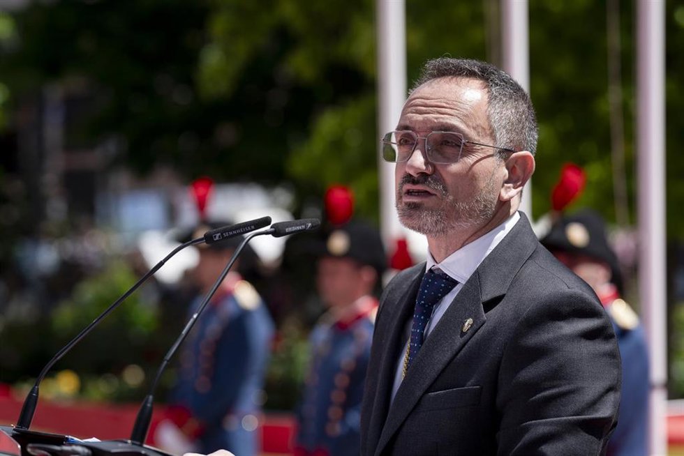 Archivo - El alcalde de Móstoles, Manuel Bautista.