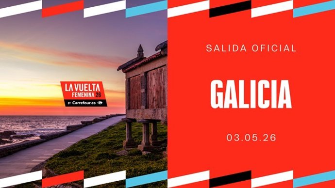 Galicia acogerá la salida oficial de La Vuelta Femenina 2026.