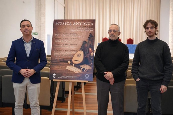 Presentación del nuevo ciclo de música antigua.