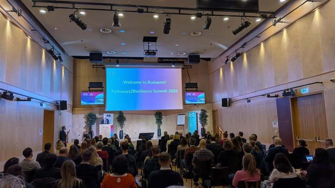 Imagen del Pathways2Resilience Summit (P2R Summit), un encuentro europeo celebrado en Budapest
