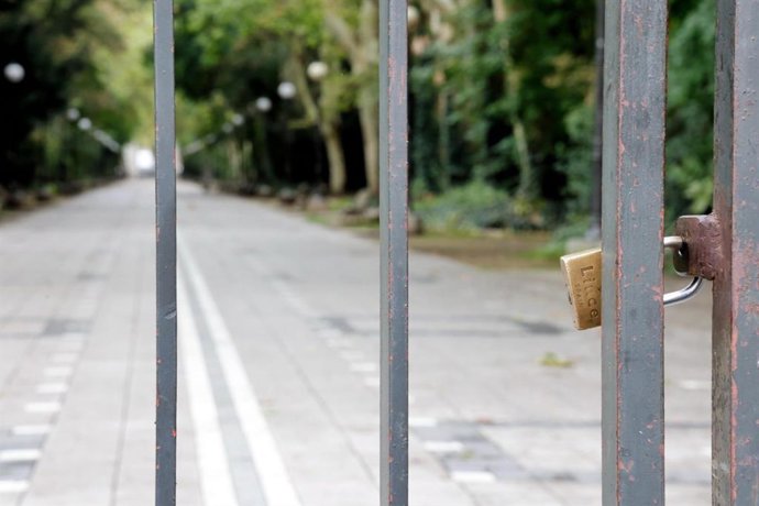 El Campo Grande cerrado.