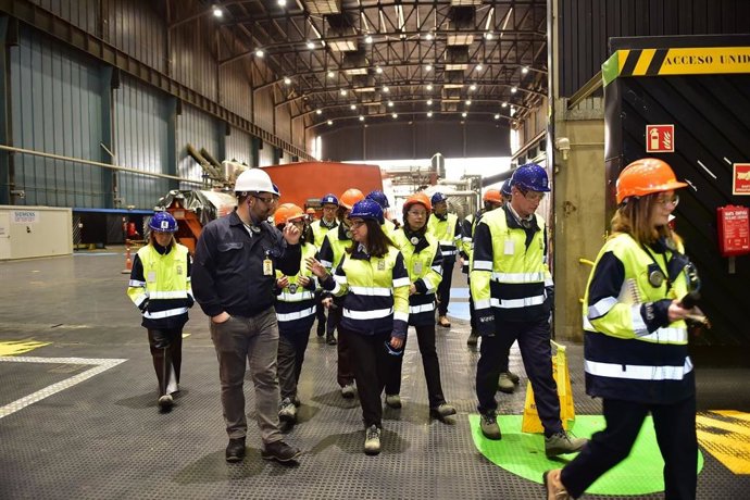 Eurodiputados visitan la Central Nuclear de Almaraz