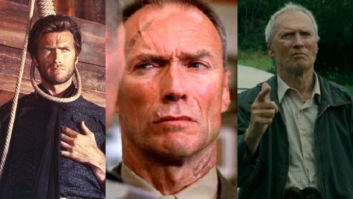 Archivo - Personajes de Clint Eastwood.