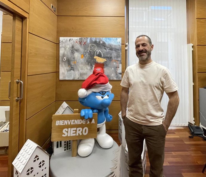 Archivo - El alcalde de Siero, Ángel García.