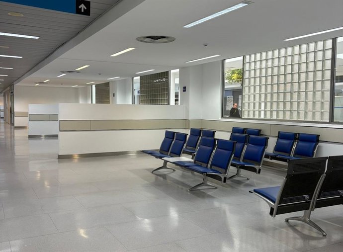Una sala de espera del Hospital Son Espases.