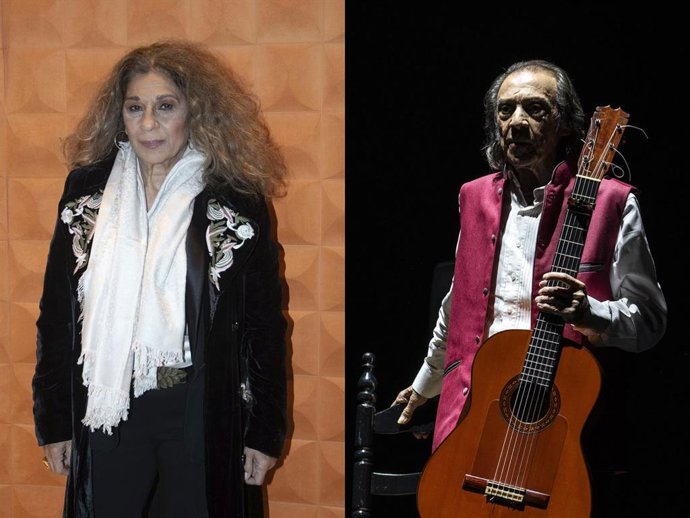 Archivo - Lolita Flores y Pepe Habichuela, reconocidos por el Gobierno con la Gran Cruz de Alfonso X el Sabio