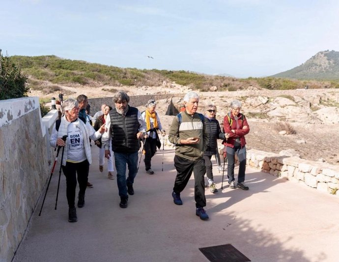 Inaugurada la nueva ruta senderista que une cinco municipios del Llevant de Mallorca