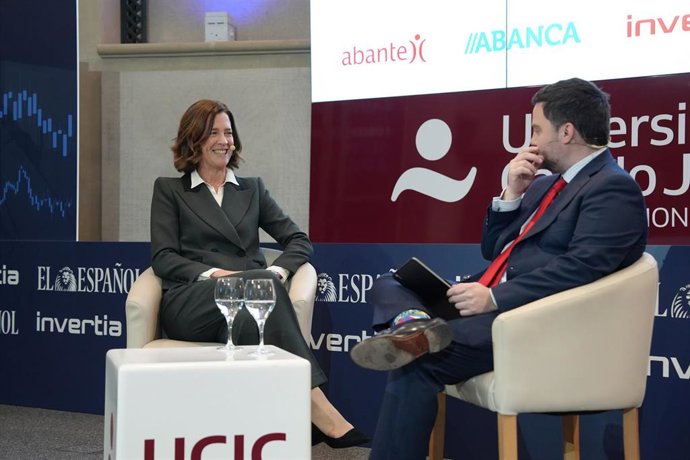 La presidenta de la Asociación Española de Banca (AEB), Alejandra Kindelán.