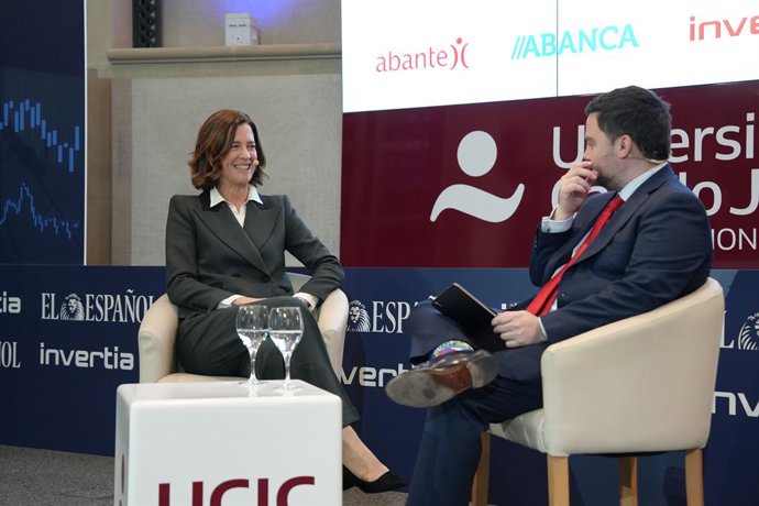 La presidenta de la Asociación Española de Banca (AEB), Alejandra Kindelán.