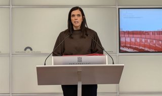 La portaveu del grup del PSC-Units al Parlament, Elena Díaz