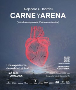 Cartel de "Carne y arena"