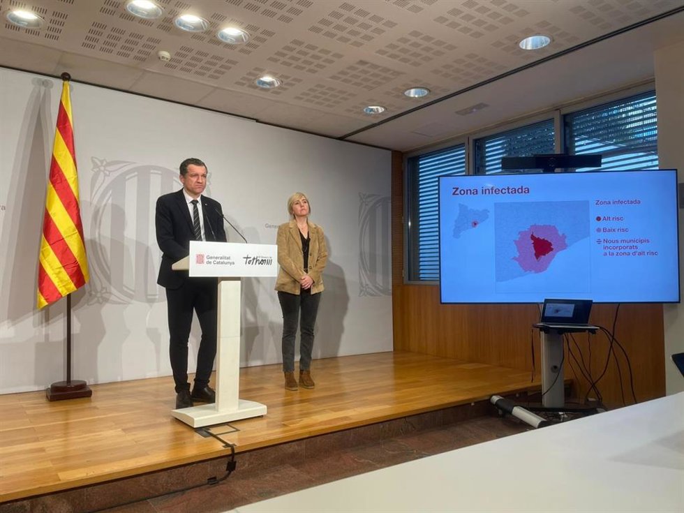 El conseller de Agricultura, scar Ordeig
