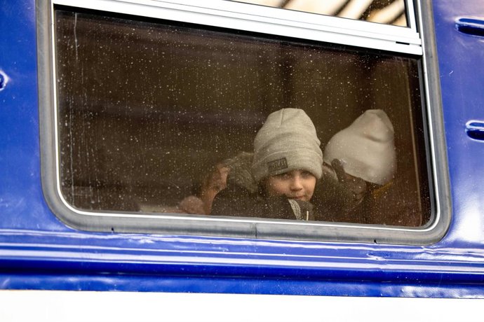 Archivo - Arquivo - Imagem de arquivo de uma criança ucraniana.