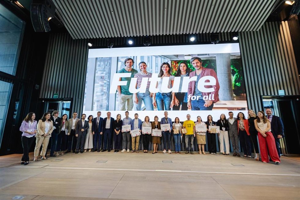 Archivo - Finalistas de los Premios future for all de Fundación Moeve.