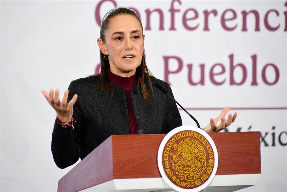 Claudia Sheinbaum, presidenta de México.