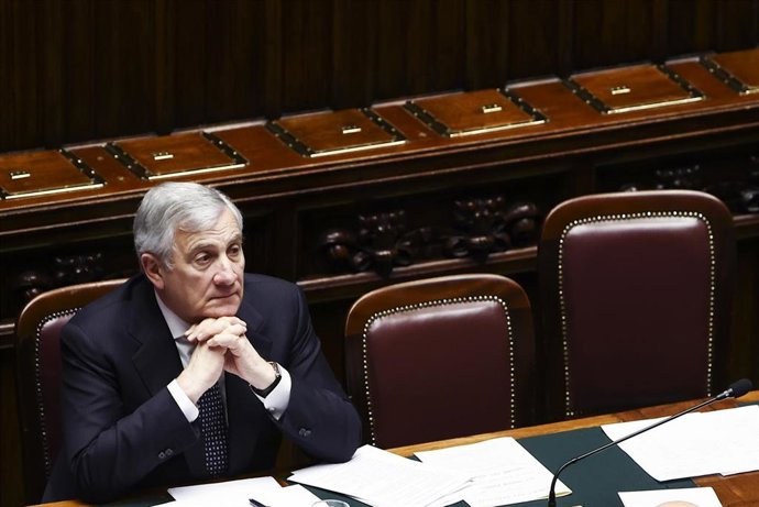 El ministro de Exteriores de Italia, Antonio Tajani