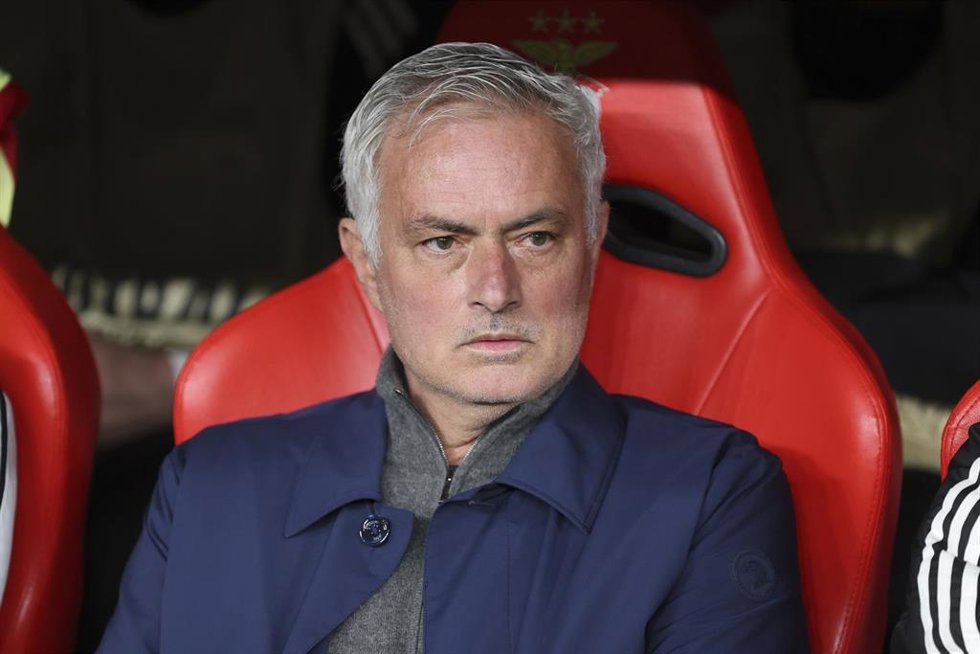 José Mourinho, entrenador del SL Benfica