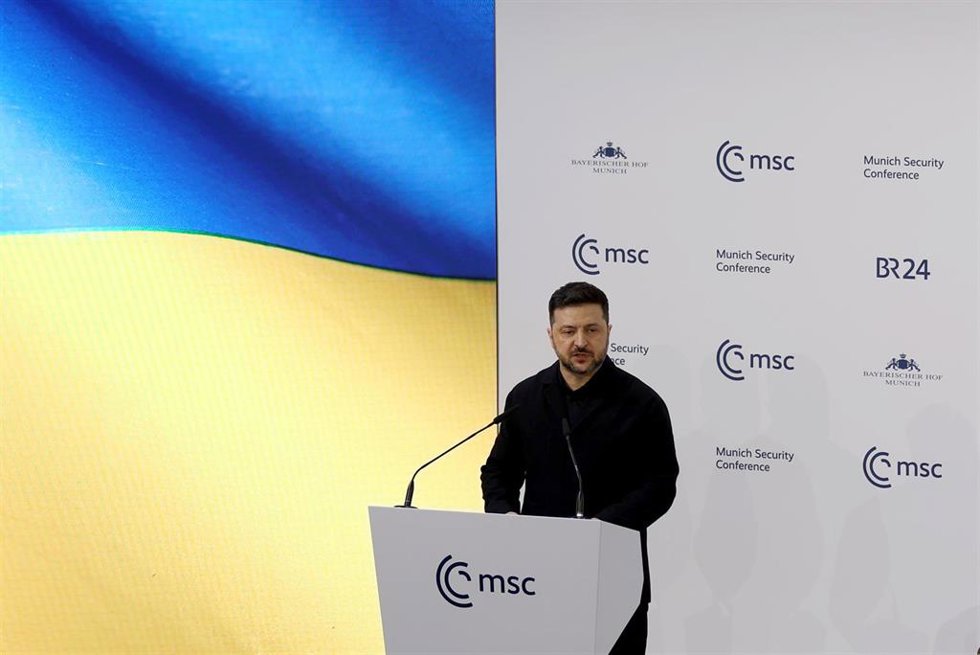 El presidente de Ucrania, Volodimir Zelenski