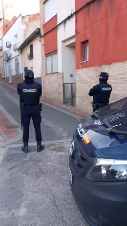 Dispositivo policial contra el menudeo de sustancias estupefacientes en Molina de Segura