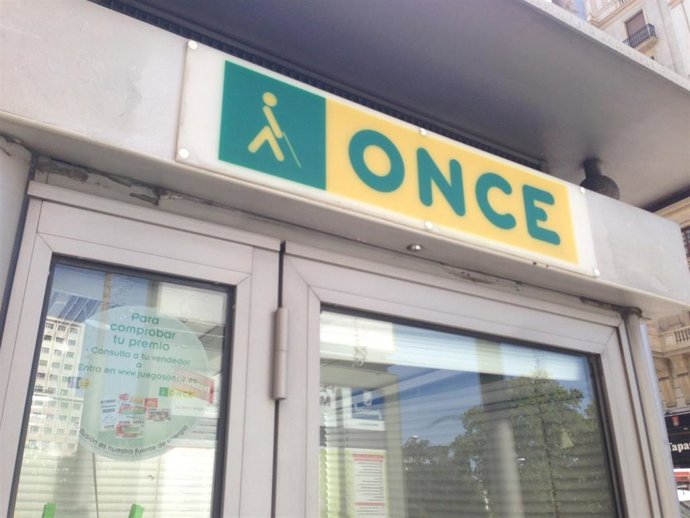 Archivo - Quiosco de la ONCE, Organización Nacional de Ciegos, Fundación ONCE