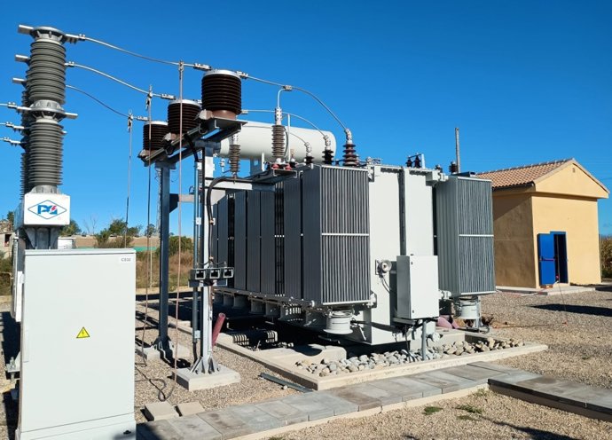 Subestación de Grañén (Huesca).