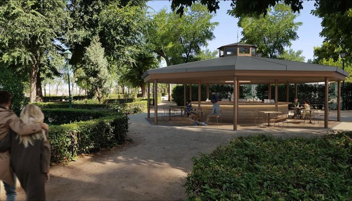 Archivo - Foto del proyecto en el parque de La Vega.