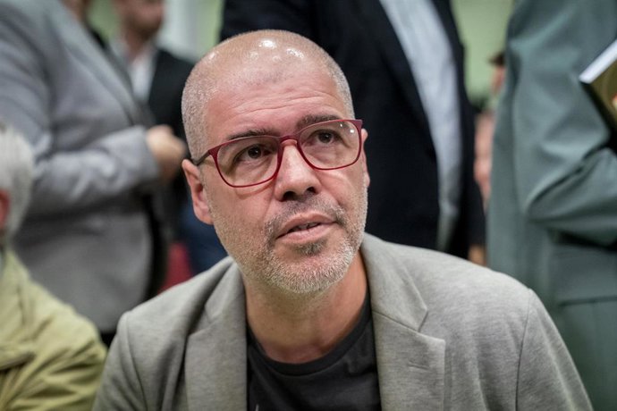 Archivo - El secretario confederal de CCOO, Unai Sordo.