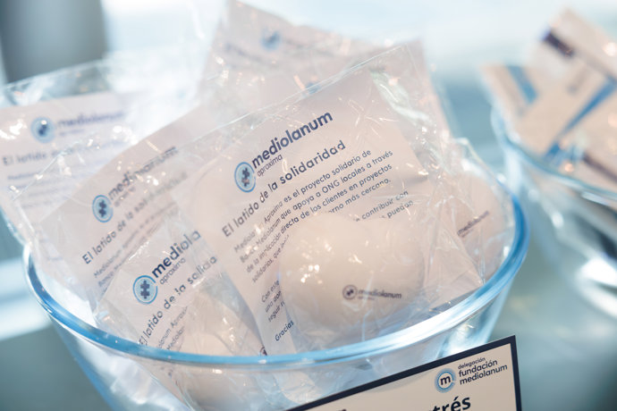 Una de las acciones solidarias