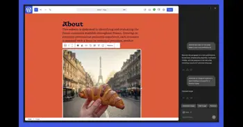 El nuevo asistente de IA de WordPress permite modificar contenido y diseño directamente sobre el sitio web