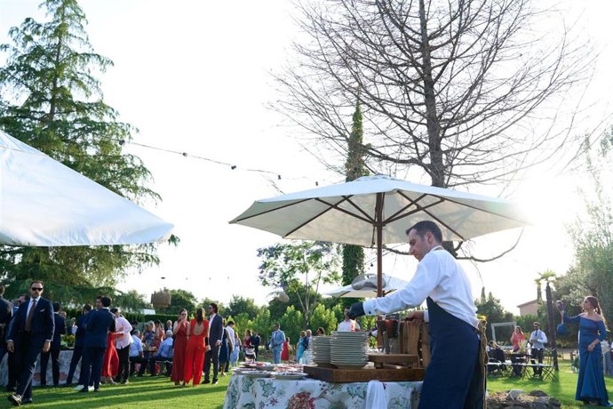 Imagen de una de las bodas que participaron en la anterior edición del concurso convocado por el Consejo Regulador de la IGP Cecina de León.