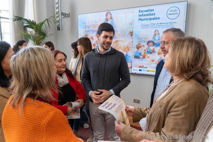 El proceso de matriculación en las Escuelas Infantiles de Cartagena comienza el lunes