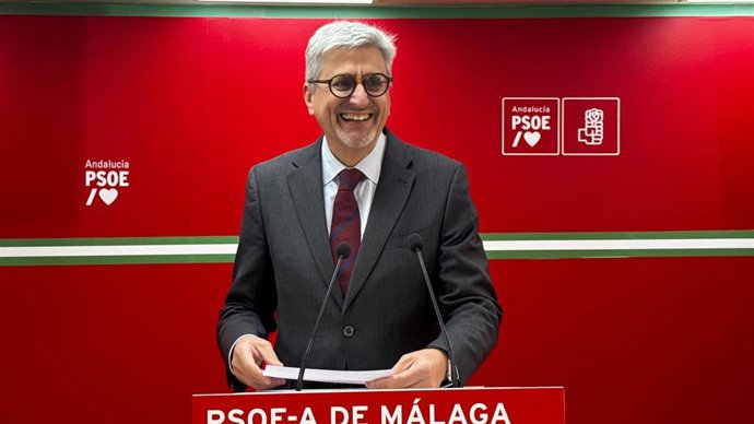 El secretario general del PSOE de Málaga, Josele Aguilar, en una imagen de archivo.