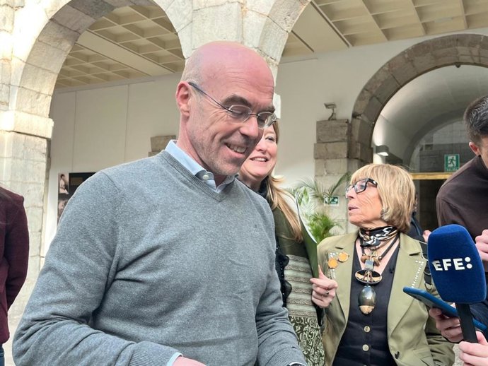 El eurodiputado y dirigente de Vox Jorge Buxadé en Santander