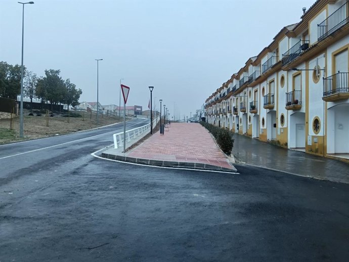 Travesía de la N-322 en Torreperogil.