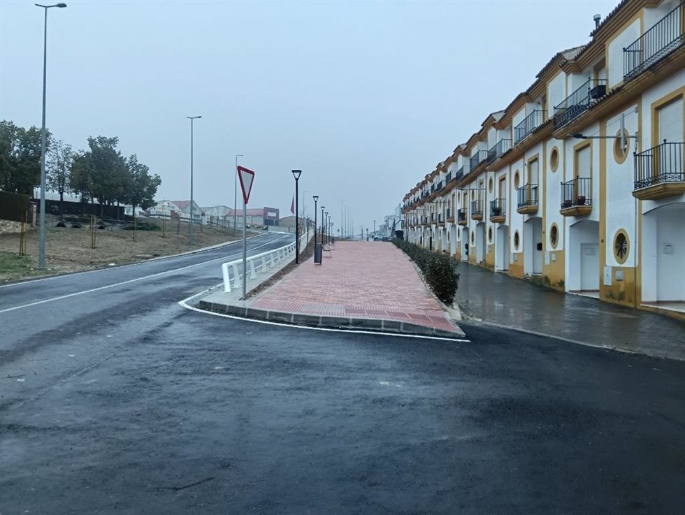 Travesía de la N-322 en Torreperogil.