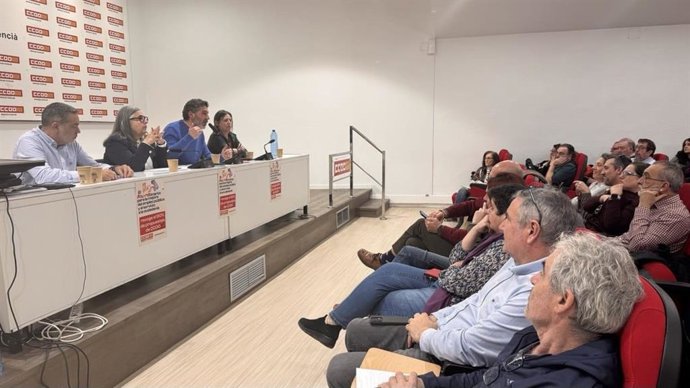 Asamblea informativa de CCOO PV