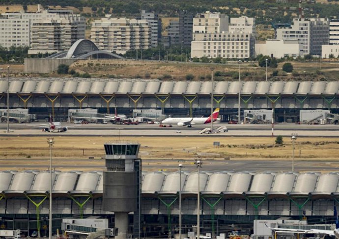 Archivo - Vistas del Aeropuerto Adolfo Suárez Madrid-Barajas