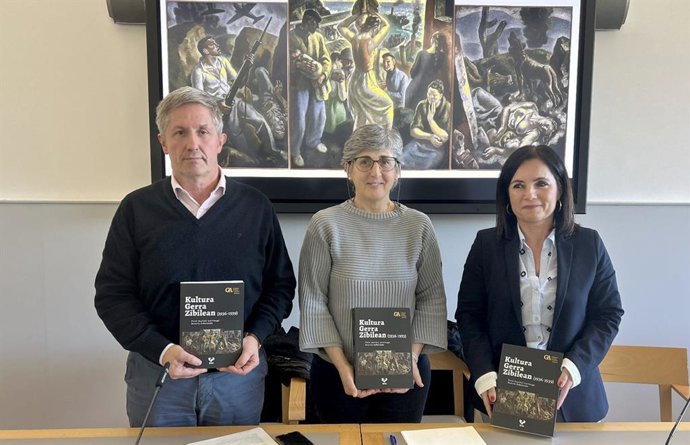 'Kultura Gerra Zibilean (1936-1939)' Liburua Aurkeztu Dute