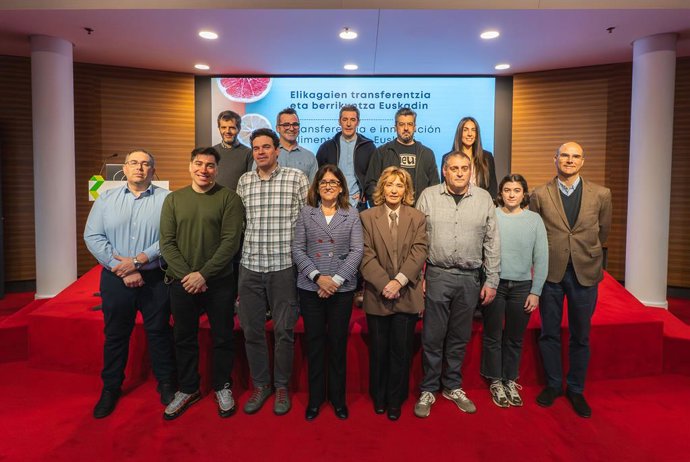 Archivo - Euskal elikadura enpresek euren azken proiektu berritzaileak partekatu dituzte Arabako Parke Teknologikoan