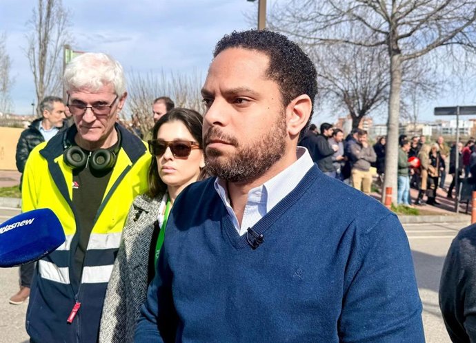 El secretario general de Vox y líder del partido en Catalunya, Ignacio Garriga, en declaraciones