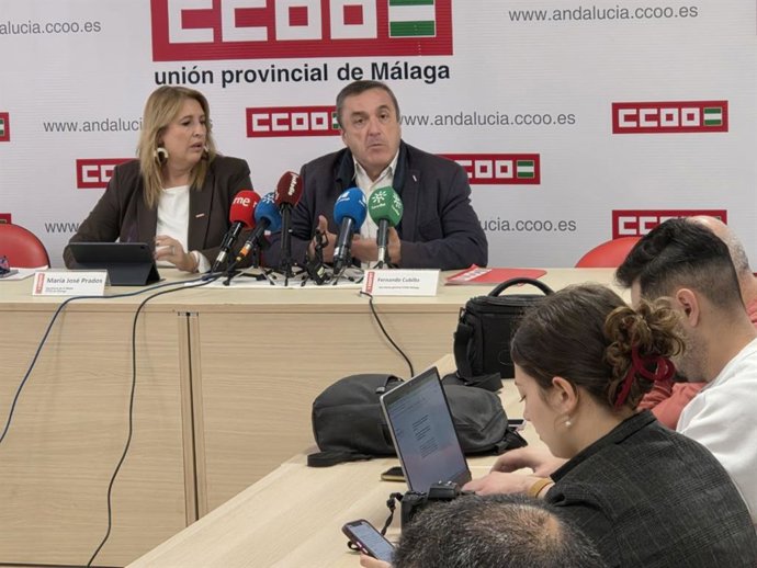 CCOO ha presentado en el día de hoy el Informe sobre la brecha salarial en Málaga con motivo de la celebración el próximo día 22 del día europeo de la igualdad salarial.