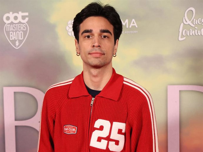 Daniel Arias en el estreno de la película 'La boda'