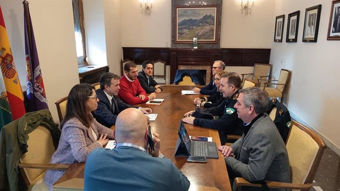Reunión del Comité de Emergencias del Ayuntamiento de Jaén.