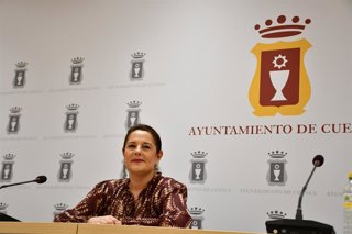 La portavoz del equipo de Gobierno en el Ayuntamiento de Cuenca, Saray Portillo.