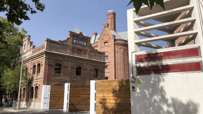 Archivo y la Biblioteca Regional, en el complejo de El Águila (Madrid)